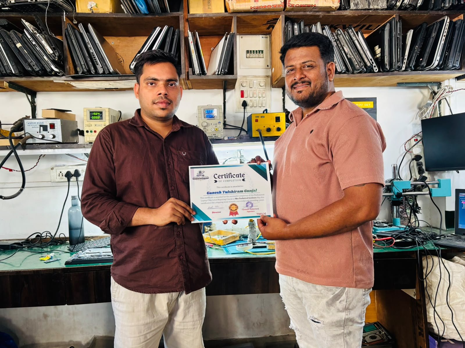 Student certificate 3