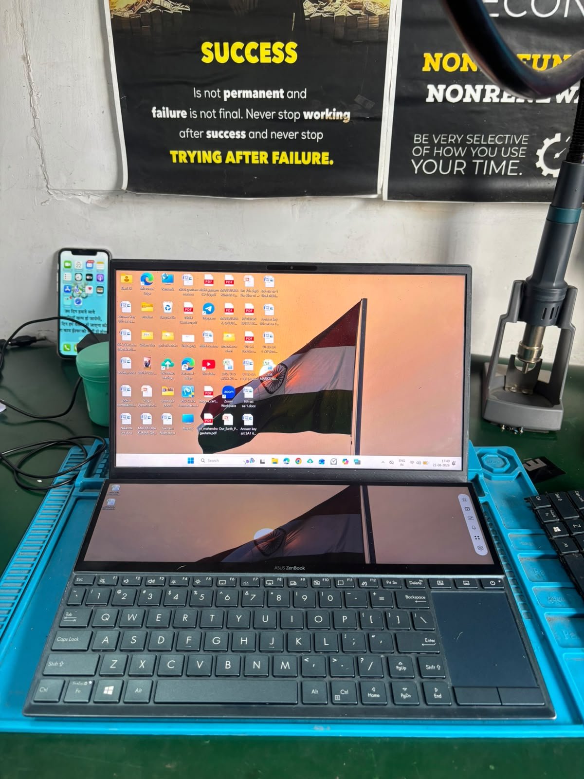 Asus zenbook duo repaired