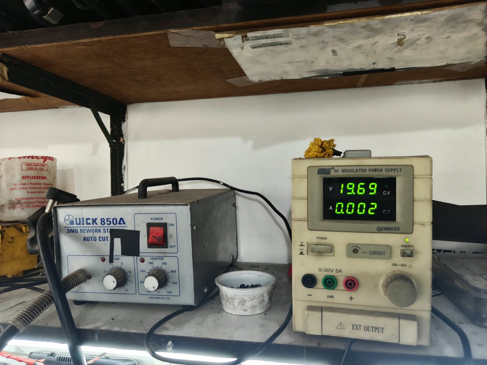 Smd rework station and dc power supply